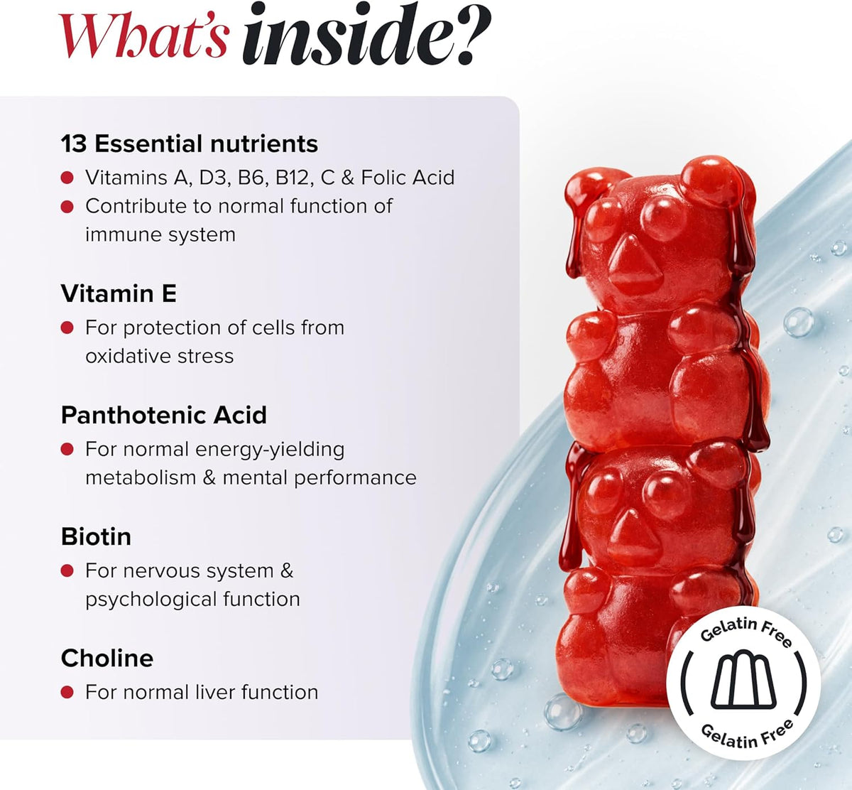 Kids Multivitamin Gummies - 13 Essential Kids Vitamins – 1 Month Supply - Chewable Multivitamins Gummies 3-12 and Older - Childrens Vitamins - Novomins